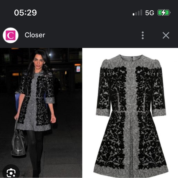 Zimmermann black with embroidered stitch empire dress - Picture 5 of 5